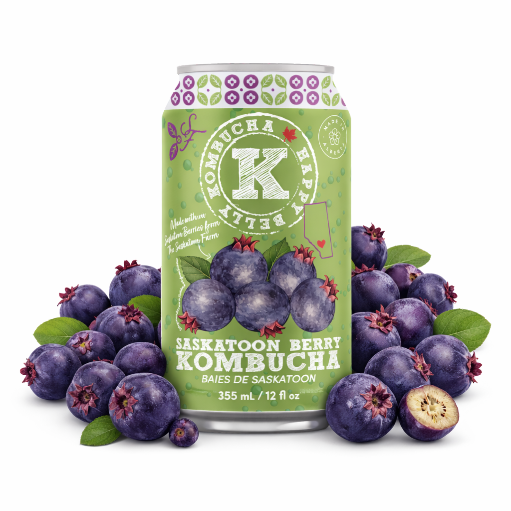 SASKATOON BERRY KOMBUCHA