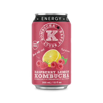 RASPBERRY LEMON - ENERGY KOMBUCHA