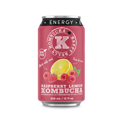 happy belly kombucha raspberry lemon