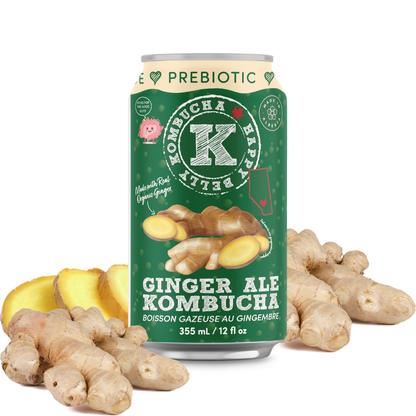 GINGER ALE (PREBIOTIC KOMBUCHA)