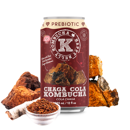CHAGA COLA KOMBUCHA (PREBIOTIC KOMBUCHA)