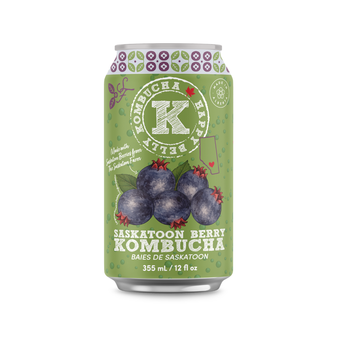 SASKATOON BERRY KOMBUCHA