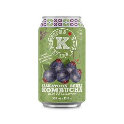 SASKATOON BERRY KOMBUCHA