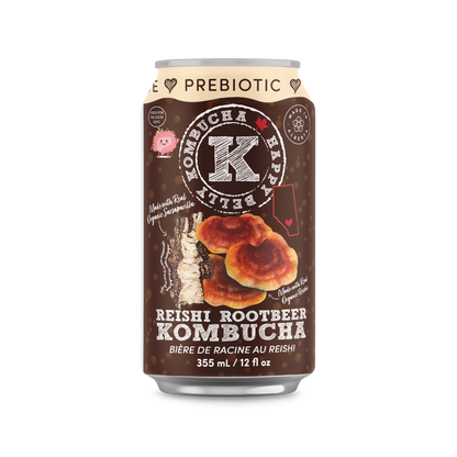 REISHI ROOTBEER (PREBIOTIC KOMBUCHA)