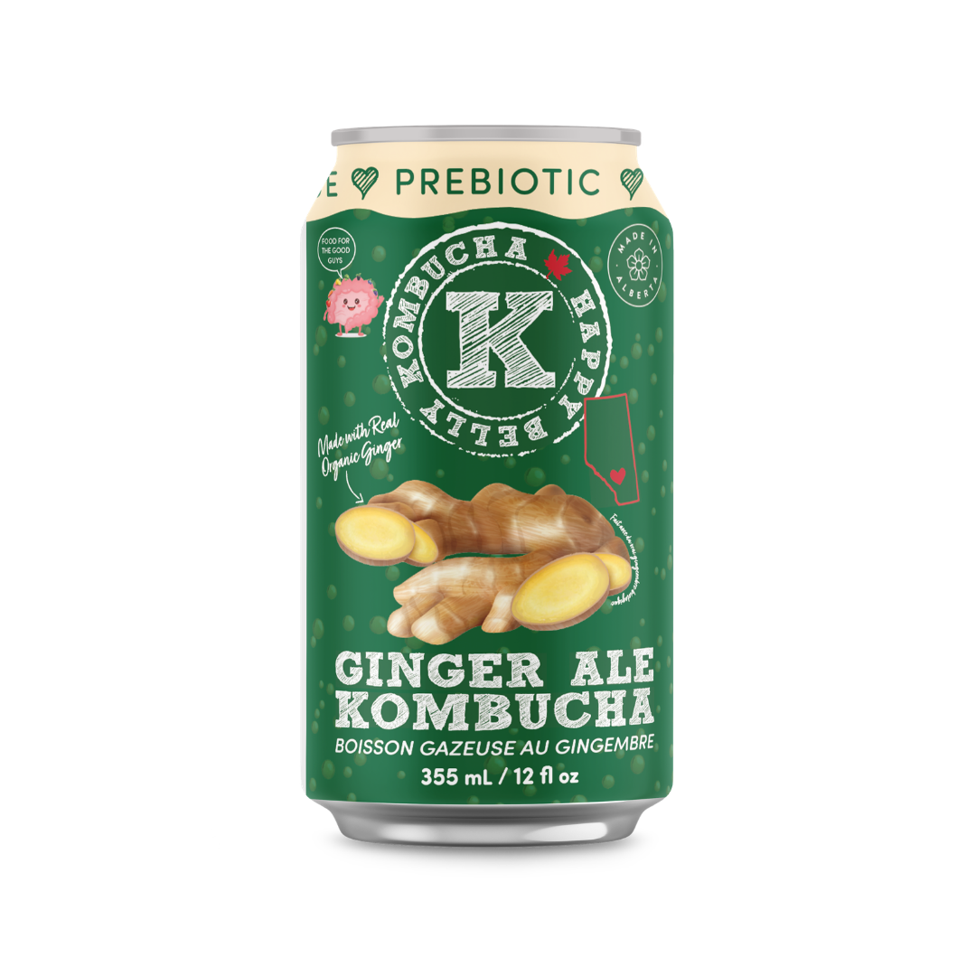 GINGER ALE (PREBIOTIC KOMBUCHA)