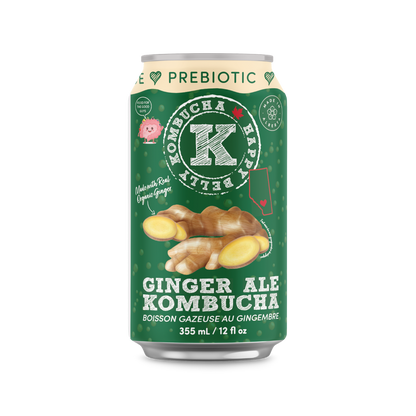 GINGER ALE (PREBIOTIC KOMBUCHA)