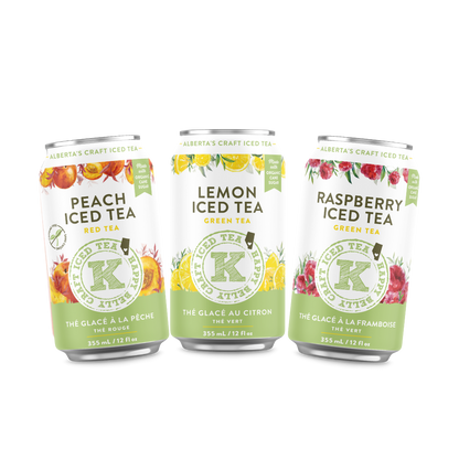 CRAFT ICED TEA (3 ASSORTED FLAVOURS)