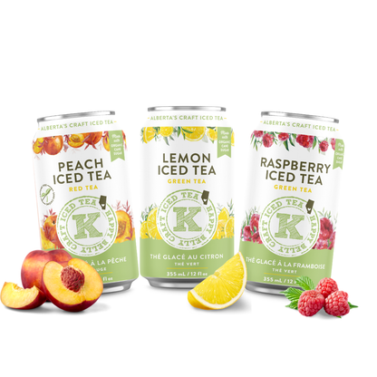 CRAFT ICED TEA (3 ASSORTED FLAVOURS)